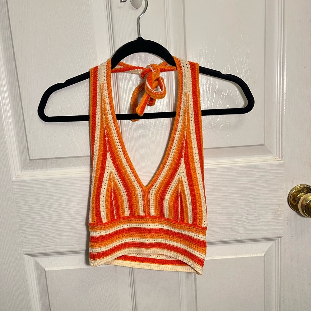 Knit Halter Top
